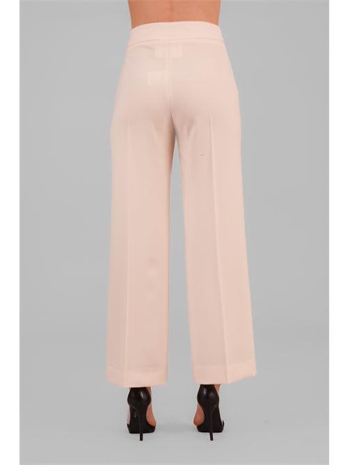 Pantalone in crepe Manuela Riva | PT 14/0813VANIGLIA